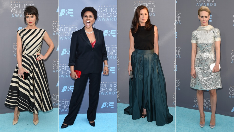 Illustration for article titled Sparkle, Shine & a Whole Lotta Leggin' at the 21st Annual Critics' Choice Awards